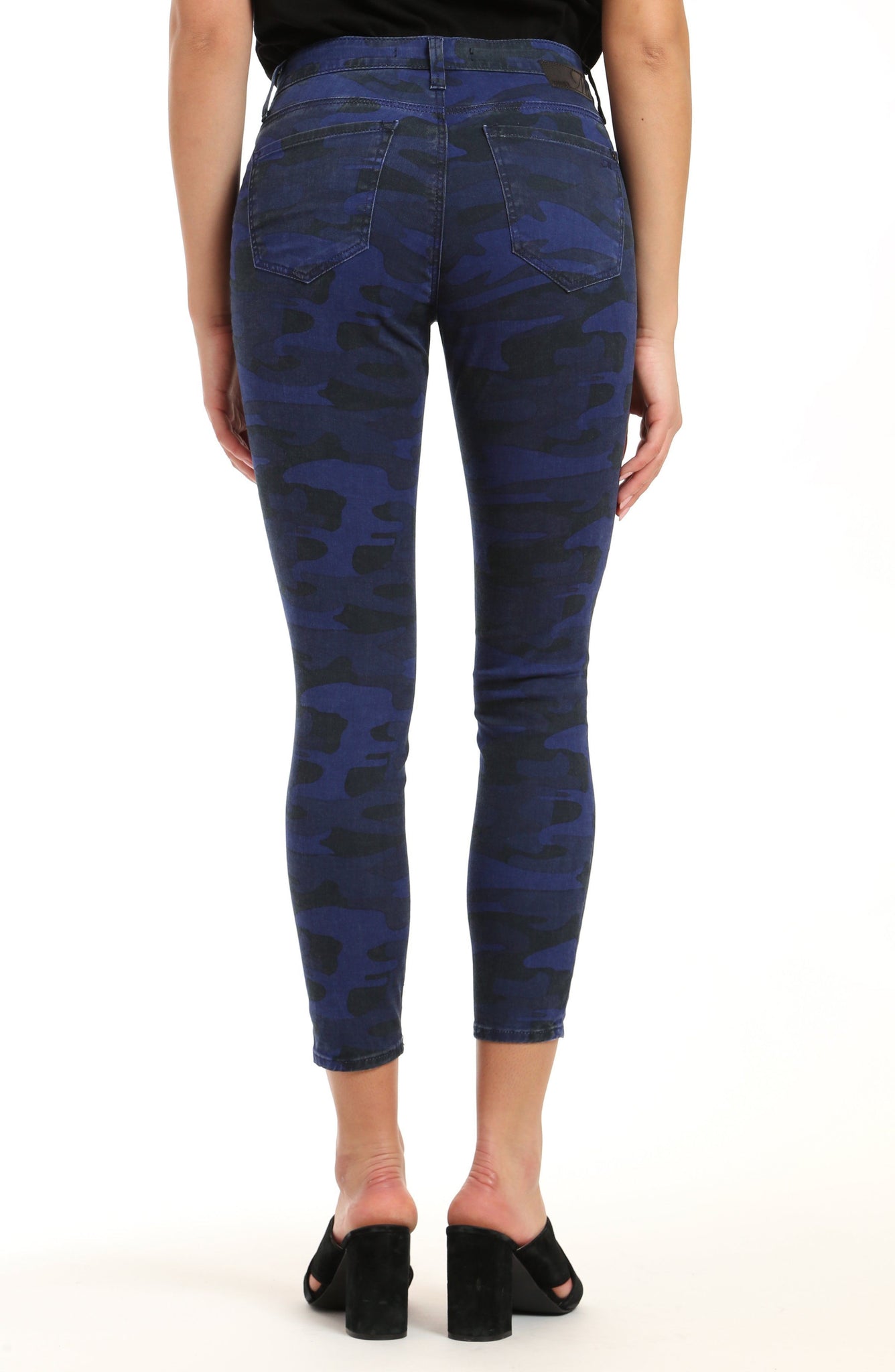 TESS SUPER SKINNY IN COBALT CAMO - Mavi Jeans