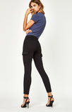 JULIETTE SKINNY CARGO IN BLACK TWILL - Mavi Jeans