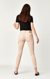 JULIETTE SKINNY CARGO IN LT PEACH TWILL - Mavi Jeans