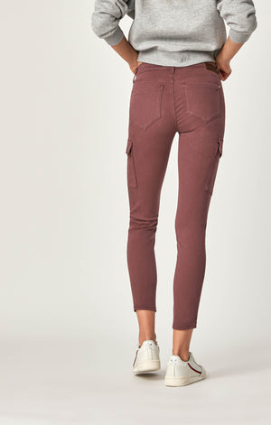 JULIETTE SKINNY CARGO IN VIOLET TWILL - Mavi Jeans