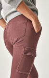 JULIETTE SKINNY CARGO IN VIOLET TWILL - Mavi Jeans