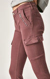 JULIETTE SKINNY CARGO IN VIOLET TWILL - Mavi Jeans