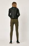 JULIETTE SKINNY CARGO IN DARK JADE TWILL - Mavi Jeans