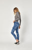 JULIETTE SKINNY CARGO IN BLUE CAMO - Mavi Jeans