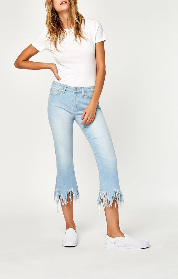 ANIKA CROP FLARE IN BLEACH VINTAGE - Mavi Jeans