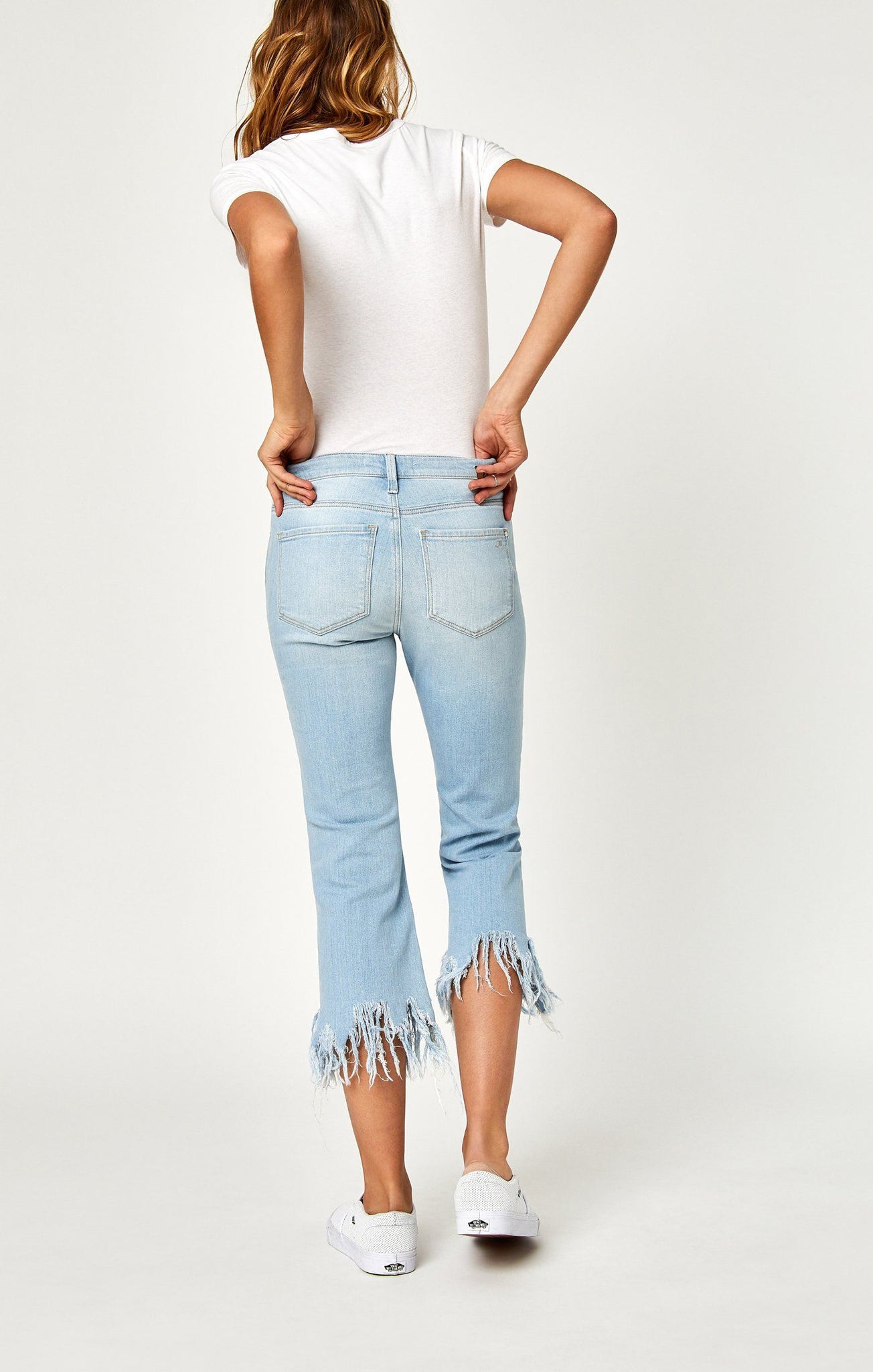 ANIKA CROP FLARE IN BLEACH VINTAGE - Mavi Jeans