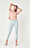 ADRIANA ANKLE ZIP SKINNY IN SLATE TWILL - Mavi Jeans