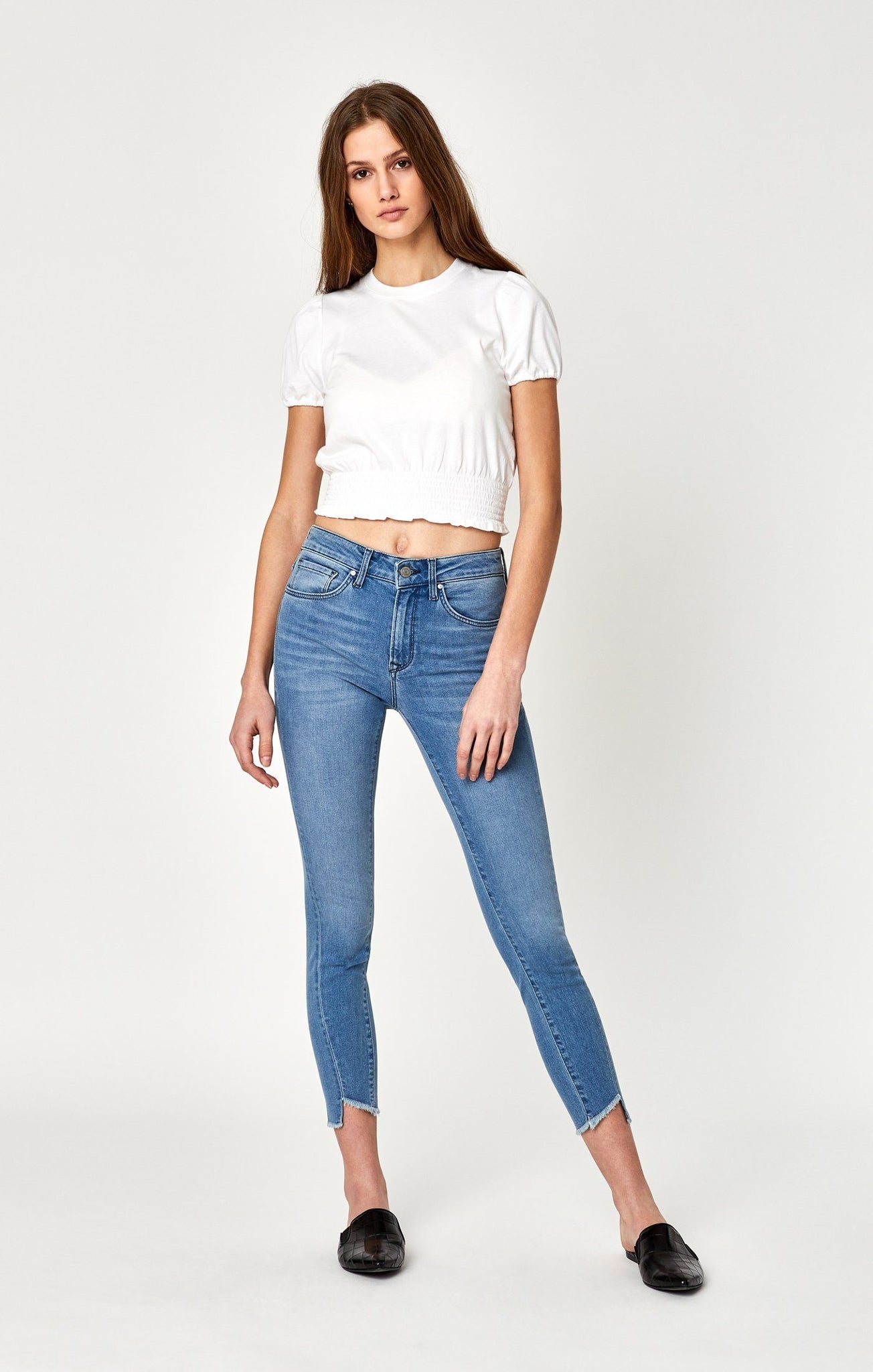 TESS SUPER SKINNY IN TWISTED VINTAGE BLUE - Mavi Jeans