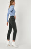 LEA STRAIGHT CROP IN DARK GREY VINTAGE - Mavi Jeans