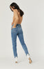 LEA STRAIGHT CROP LT RIPPED LA VINTAGE - Mavi Jeans