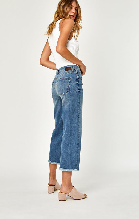 ROMEE WIDE CROP IN USED VINTAGE - Mavi Jeans