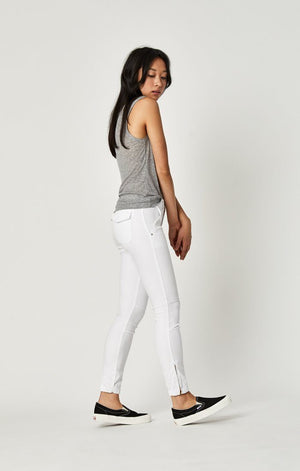 IVY CARGO PANT IN WHITE TWILL - Mavi Jeans