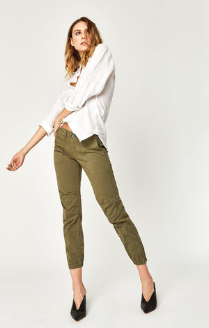 IVY CARGO PANT IN KHAKI - Mavi Jeans