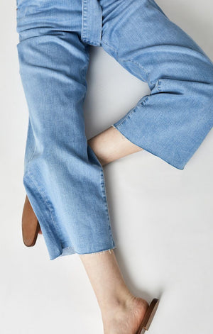 CRISTIN WIDE LEG IN BABY BLUE DENIM - Mavi Jeans