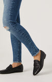 SCARLETT SKINNY IN MID RIPPED LA VINTAGE - Mavi Jeans