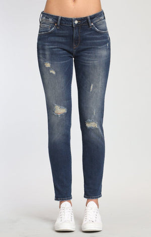 ADA BOYFRIEND IN DARK SHADED GLAM VINTAGE - Mavi Jeans