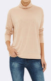 TURTLE NECK TOP - HEATHER - Mavi Jeans