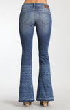 PEACE PETITE FLARE IN INDIGO TRIBE VINTAGE - Mavi Jeans