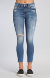 ALISSA ANKLE SUPER SKINNY  IN SHADED RANDOM NOLITA - Mavi Jeans