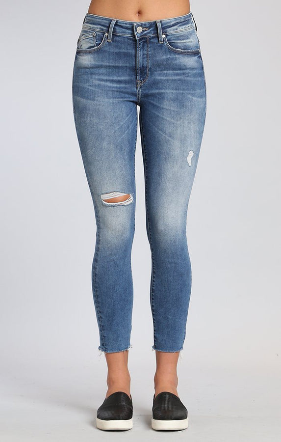 ALISSA ANKLE SUPER SKINNY  IN SHADED RANDOM NOLITA - Mavi Jeans