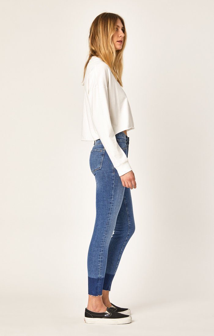 ALISSA ANKLE SUPER SKINNY IN LT USED VINTAGE - Mavi Jeans