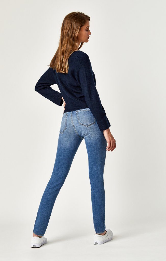 SERENA SUPER SKINNY IN HAZY INDIGO TRIBECA - Mavi Jeans