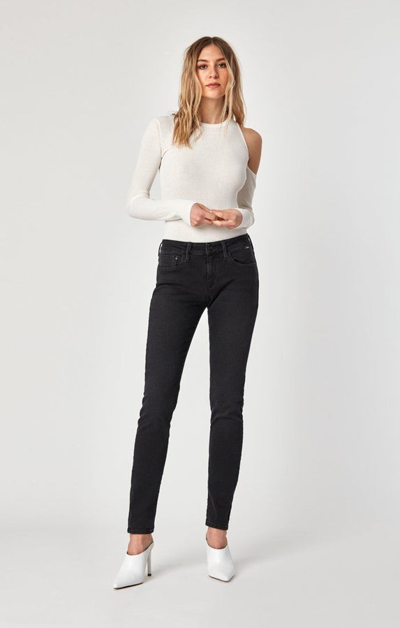 ALEXA SKINNY IN DARK SMOKE SUPERSOFT - Mavi Jeans