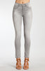 ALISSA PETITE SUPER SKINNY IN LT GREY TRIBECA - Mavi Jeans