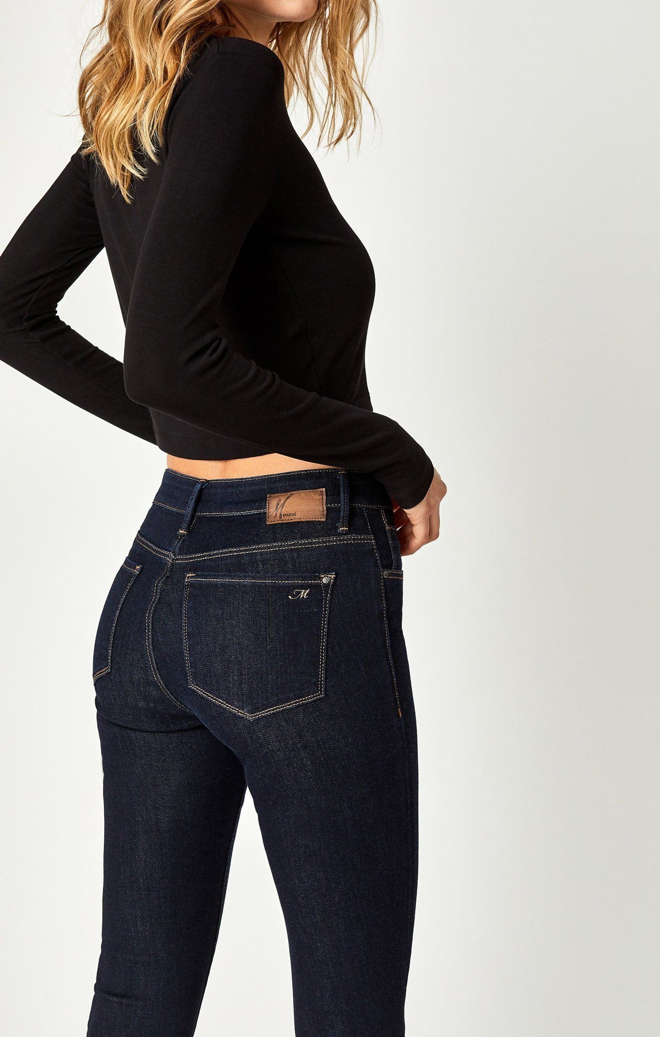 TESS SUPER SKINNY IN RINSE SUPERSOFT - Mavi Jeans