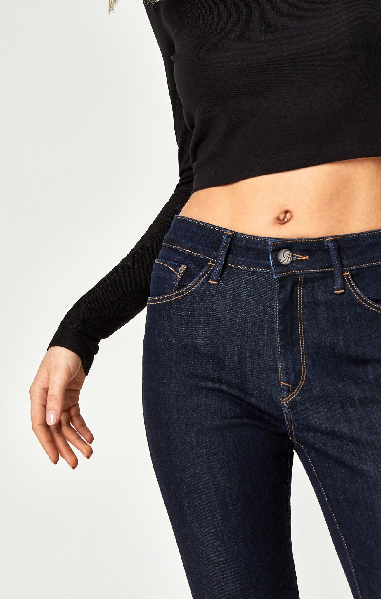 TESS SUPER SKINNY IN RINSE SUPERSOFT - Mavi Jeans