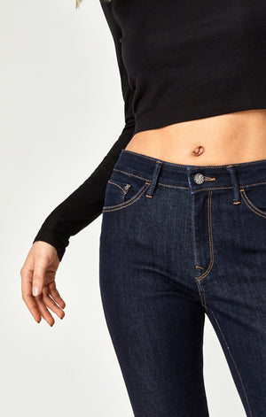 TESS SUPER SKINNY IN RINSE SUPERSOFT - Mavi Jeans