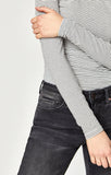 ADRIANA SUPER SKINNY IN DARK SMOKE SUPERSOFT - Mavi Jeans