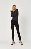 ADRIANA SUPER SKINNY IN DOUBLE BLACK TRIBECA - Mavi Jeans