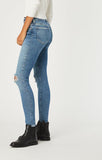 ALISSA SUPER SKINNY IN MID RIPPED LA VINTAGE - Mavi Jeans