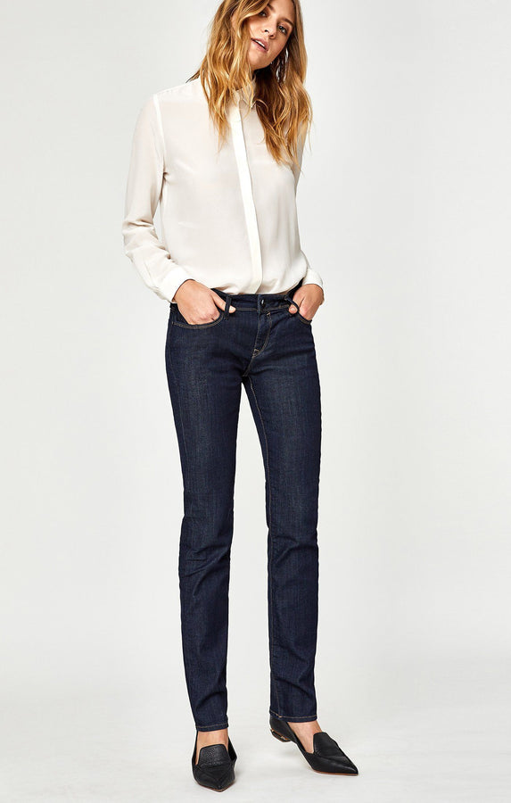 KERRY STRAIGHT LEG IN RINSE INDIGO GOLD - Mavi Jeans