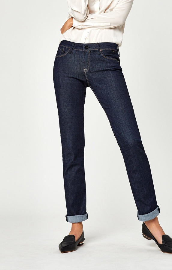 KERRY STRAIGHT LEG IN RINSE INDIGO GOLD - Mavi Jeans