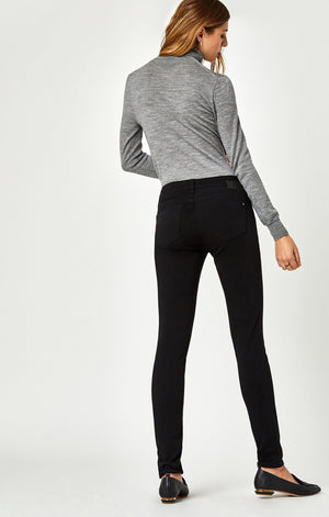 ADRIANA SUPER SKINNY IN DOUBLE BLACK TRIBECA - Mavi Jeans