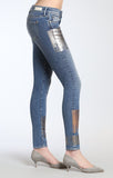 ADRIANA SUPER SKINNY IN GALACTIC PATCH INDIGO - Mavi Jeans