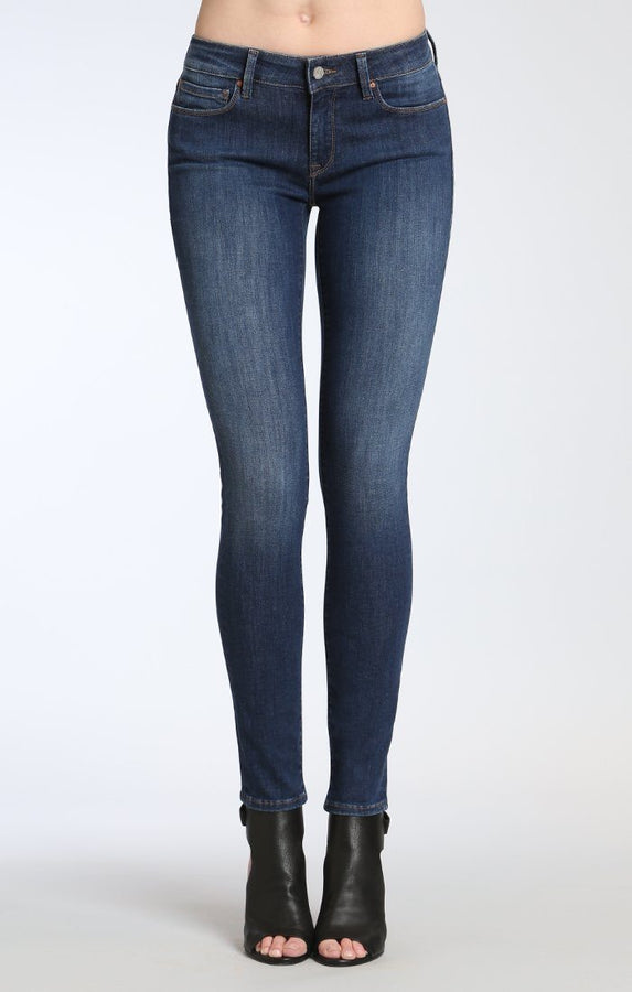 ADRIANA SUPER SKINNY IN DEEP INDIGO TRIBECA - Mavi Jeans