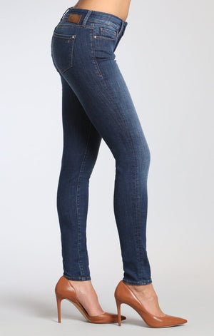 ADRIANA SUPER SKINNY IN DEEP INDIGO TRIBECA - Mavi Jeans