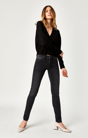 ALISSA SUPER SKINNY IN DARK SMOKE SUPERSOFT - Mavi Jeans