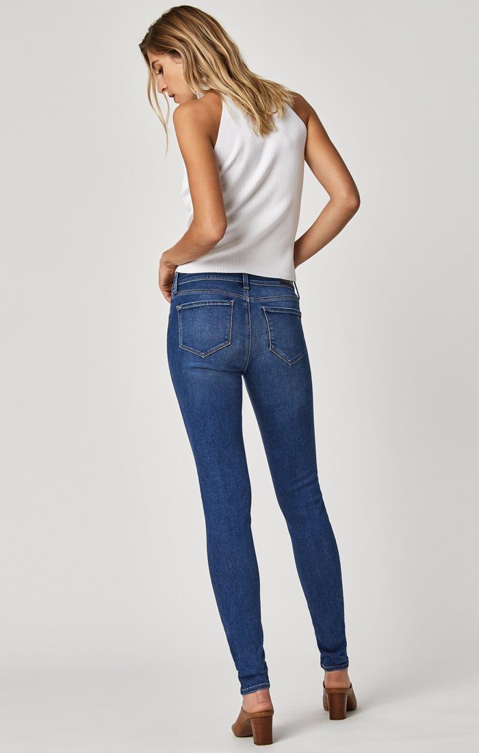 ADRIANA SUPER SKINNY IN INDIGO SUPERSOFT - Mavi Jeans