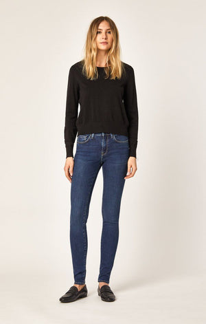 ADRIANA SUPER SKINNY IN DARK STRETCH - Mavi Jeans