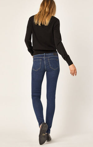 ADRIANA SUPER SKINNY IN DARK STRETCH - Mavi Jeans