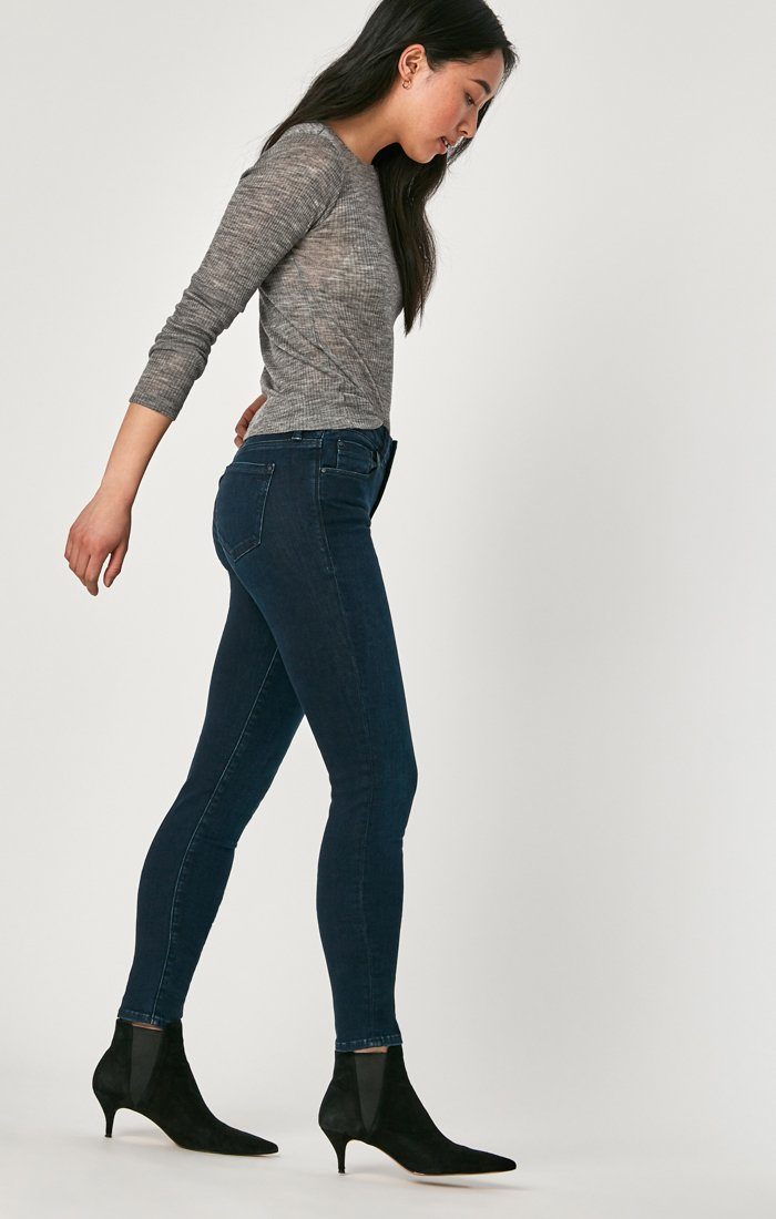 ADRIANA SUPER SKINNY IN DEEP GOLD PIMA - Mavi Jeans