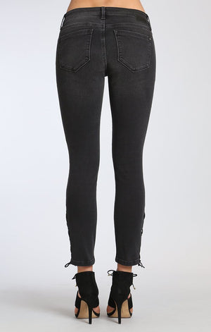 ADRIANA ANKLE SUPER SKINNY IN SMOKE LACE - Mavi Jeans