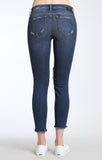 ADRIANA ANKLE SUPER SKINNY IN INDIGO PATCHED VINTAGE - Mavi Jeans