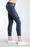 ADRIANA ANKLE SUPER SKINNY IN INDIGO PATCHED VINTAGE - Mavi Jeans