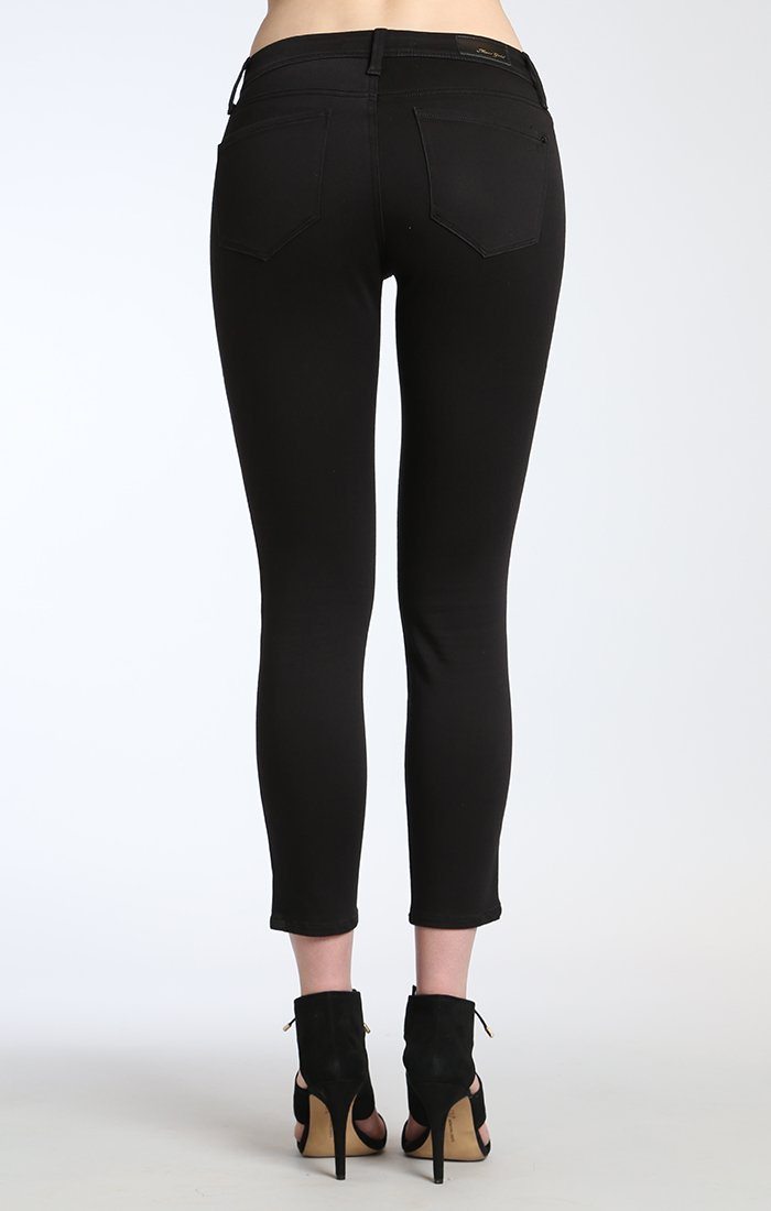 ADRIANA ANKLE SUPER SKINNY IN BLACK TUXEDO GOLD - Mavi Jeans