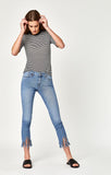 ADRIANA ANKLE SUPER SKINNY IN LT FRINGE 90'S - Mavi Jeans